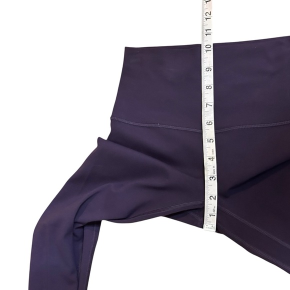 Lululemon Align Crop *19" Black Grape High Waisted Cropped Leggings- Size 2 - Picture 8 of 13